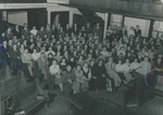 Student Christian Youth Group meeting in College Street Church-Bridgewater Church of the Brethren, November 1950 by Bridgewater College