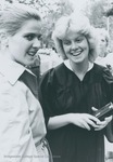 Bridgewater College, A graduate and another woman at commencement, 1983 by Bridgewater College