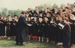 Bridgewater College, Choral group performing at commencement, 1991 by Bridgewater College