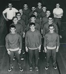 Bridgewater College, Chris Lydle (photographer), group portrait of the cross-country team, 1965