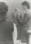 Bridgewater College, Women's business fashion photograph with Amy Dawson, April 1984 by Bridgewater College