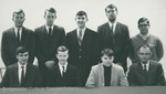 Bridgewater College, Greg Geisert (photograper), Group portrait of Debaters, circa 1968 by Greg Geisert