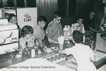 Bridgewater College, Midsummer Madness customers at the snack bar, 1967 by Bridgewater College