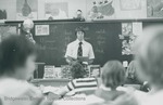 Bridgewater College, A student teacher, Stephen W. Broache, with a class circa 1978 by Bridgewater College