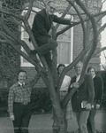 Bridgewater College, Group portrait of the English Department faculty, circa 1983 by Bridgewater College