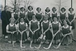 Bridgewater College, Group portrait of the women's field hockey team, 1951-1952 by Bridgewater College