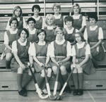 Bridgewater College, Greg Geisert (photographer), Junior varsity field hockey team portrait, 1967-1968 by Greg Geisert