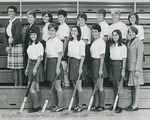 Bridgewater College, Joe Powell (photographer), Varsity field hockey team portrait, 1968-1969 by Joe Powell