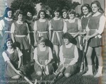 Bridgewater College Junior varsity field hockey team portrait, 1964-1965 by Bridgewater College