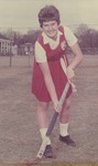 Bridgewater College Field hockey portrait of Yvonne Kauffman, 1960s by Bridgewater College