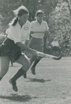 Bridgewater College, Ed Novak (photographer), Field hockey action photograph, circa 1974 by Ed Novak