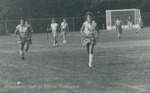 Bridgewater College, Field hockey action photograph featuring Kim Wright and Cheryl Sullivan, 1984 by Bridgewater College
