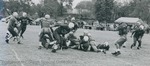 Bridgewater College football game, possibly Homecoming 1951 by Bridgewater College
