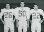 Bridgewater College football team tri-captains, circa 1966 by Bridgewater College