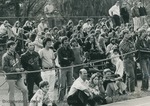 Bridgewater College, Denise Taylor (photographer), Crowd at a football game, 1970s by Denise Taylor