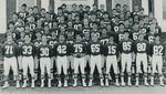 Bridgewater College, Team portrait of the football team, Fall 1985 by Bridgewater College