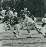 Bridgewater College, Football action photograph featuring Anthony Lawrence, circa 1990 by Bridgewater College