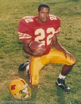 Bridgewater College, Portrait of football player Ronnie Howard, circa 1991 by Bridgewater College