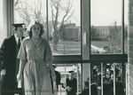 Bridgewater College, A student marshal leading the Founder's Day processional into Cole Hall, 11 April 1980 by Bridgewater College