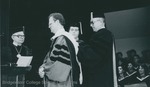 Bridgewater College, Richard Berendzen receiving an honorary degree at Founder's Day, 1983 by Bridgewater College