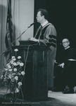 Bridgewater College, Richard Berendzen speaking at Founder's Day, 1983 by Bridgewater College