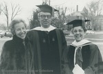 Bridgewater College, Evelyn Huntley, Robert E. R. Huntley and Frances Lewis on Founder's Day, 1984 by Bridgewater College