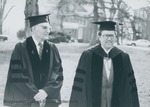 Bridgewater College, Dr. Sam Spencer and W. Wallace Hatcher on Founder's Day, 4 April 1986 by Bridgewater College