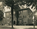 Bridgewater College, Founders' Hall front and west side, undated by Bridgewater College