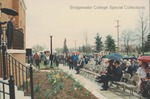 Bridgewater College, Wayne F Geisert speaking at Geisert Hall dedication, 5 April 1991 by Bridgewater College