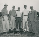 Bridgewater College, Portrait of the golf team, 1957 by Bridgewater College