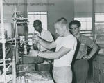 Bridgewater College, Three students of the National Science Foundation Research Participation Program, 1959 by Bridgewater College