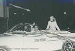 Bridgewater College, Chris Lydle (photographer), Senior representative, Susan Mitchell, in car for Homecoming, 1966