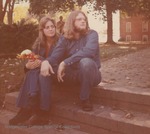 Bridgewater College, Photograph of Joe Brogan and an unidentified woman at Homecoming, Oct 1973