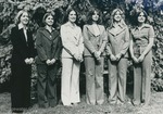 Bridgewater College, Portrait of the Homecoming Court, 1976