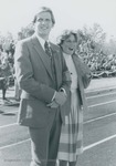 Bridgewater College, Homecoming Queen Nancy Mellinger and her escort Holly Crockett, 1981 by Bridgewater College