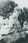 Bridgewater College, Students promoting a play in the Homecoming Parade, 1982 by Bridgewater College