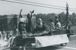 Bridgewater College, The Mountain Music float in the Homecoming Parade, 1982