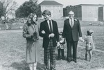 Bridgewater College, Photograph after the crowning of the Homecoming Queen, 1982