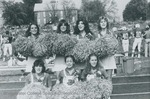 Bridgewater College, Cheerleaders at Homecoming, 1982 by Bridgewater College