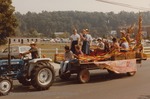 Bridgewater College, The Mountain Music Float in the Homecoming Parade, 1982