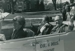 Bridgewater College, President Wayne F. Geisert and Maurine Geisert in the Homecoming Parade, 1983 by Bridgewater College