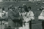 Bridgewater College, The crowning of Homecoming Queen Kimberly Sue Lough, 1983 by Bridgewater College