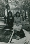 Bridgewater College, Lavonne Bowman and Shawn Overstreet in the Homecoming Parade, 1984