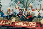 Bridgewater College, The Alumni Singers float at Homecoming Parade, 1985 by Bridgewater College