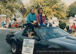 Bridgewater College, Renae' Huntley and Wendy Wade in the Homecoming Parade, 1985 by Bridgewater College