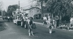 Bridgewater College, The Women's Athletic Association float in the Homecoming Parade, 19 Oct 1985 by Bridgewater College
