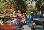 Bridgewater College, The Homecoming queen, flower girl and crown bearer in the parade, 08 Oct 1994 by Bridgewater College