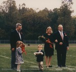 Bridgewater College, Homecoming queen Marty Dungey and attendants, 1995 by Bridgewater College