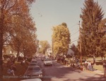 Bridgewater College, Snapshot of emergency vehicles leading the Homecoming Parade, undated by Bridgewater College