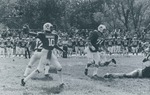 Bridgewater College, Homecoming football game action photo, undated by Bridgewater College